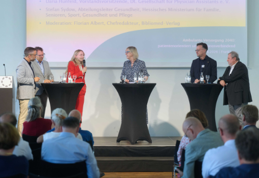 Florian Albert, Prof. Dr. Christian Höftberger, Daria Hunfeld, Ulrike Elsner, Stefan Sydow und Frank Dastych